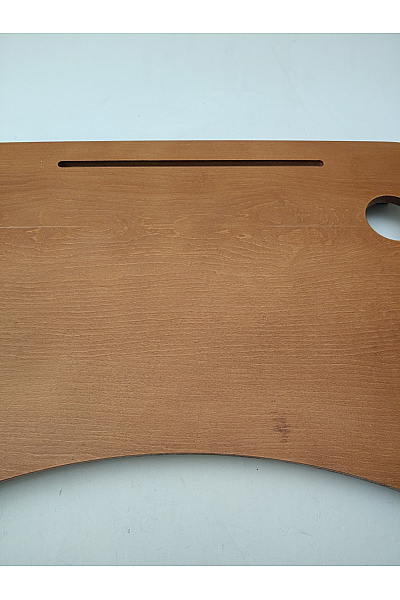 Skládací stolek na notebook hnědý | Unimoda | obrázek 5