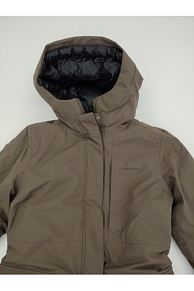 DIDRIKSONS Dámská dlouhá zimní parka khaki Velikost EU 42 | DIDRIKSONS | obrázek 5