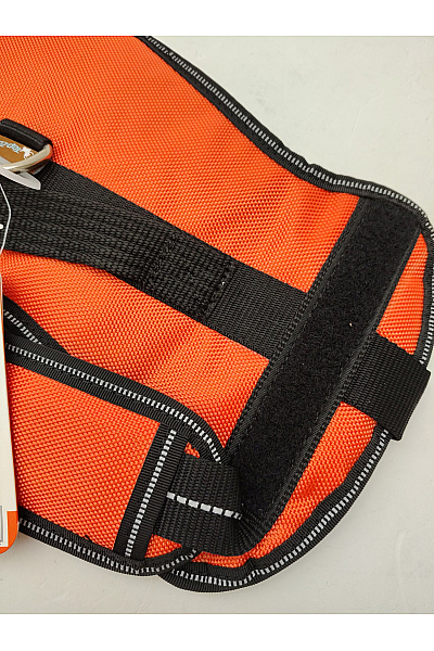 Oranžový outdoorový postroj pro psy | Unimoda | obrázek 4