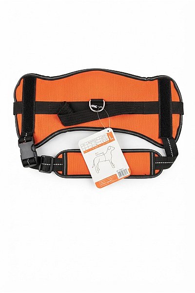 Oranžový Outdoorový Postroj Pro Psy