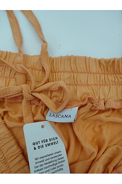 Lasca Oranžové letní mini šaty s odhalenými rameny Vel. EU 34 | Lasca | obrázek 5