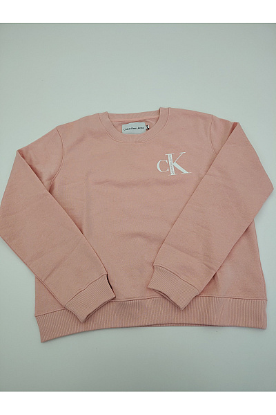 Calvin Klein Dámská bavlněná růžová mikina s dlouhým rukávem přes hlavu Vel. M | Calvin Klein | obrázek 2