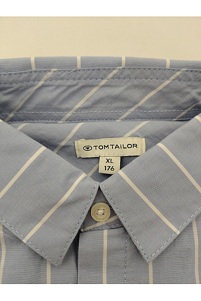 TOM TAILOR Pánská bavlněná košile s dlouhým rukávem pruhovaná | TOM TAILOR | obrázek 8