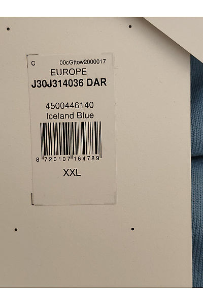 Calvin Klein Pánská bavlněná mikina s kapucí a klokaní kapsou modrá Vel. XXL | Calvin Klein | obrázek 7