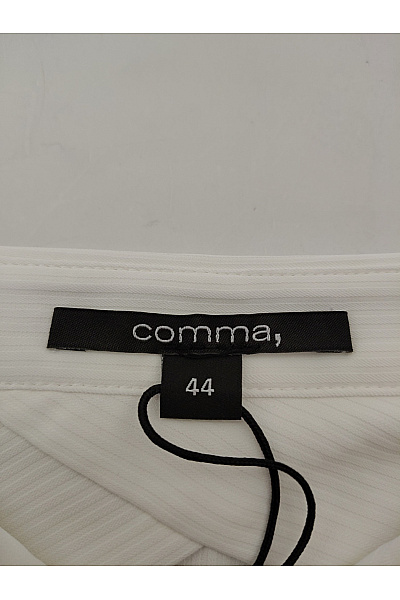 COMMA Bílá elegantní košilová halenka s dlouhým rukávem | COMMA | obrázek 7