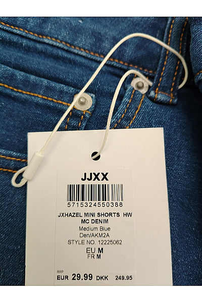 JJXX Dámské modré džínové kraťasy s vysokým pasem | JJXX | obrázek 8