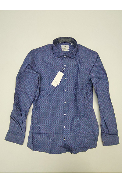 BRAX Pánská bavlněná košile s dlouhým rukávem vzorovaná slim fit Vel. S | BRAX | obrázek 2