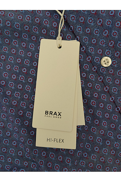 BRAX Pánská bavlněná košile s dlouhým rukávem vzorovaná slim fit Vel. S | BRAX | obrázek 5