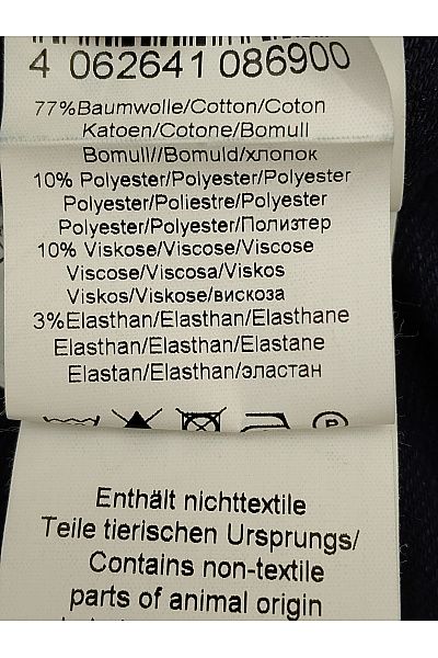 Art. Dámské černé bavlněné úzké džíny s rozparkem Vel. W 38 L 29 | art. | obrázek 7