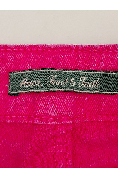 Amor,Trust & Truth Dámské bavlněné džíny úzké růžové Velikost EU 40 | Amor,Trust & Truth | obrázek 5