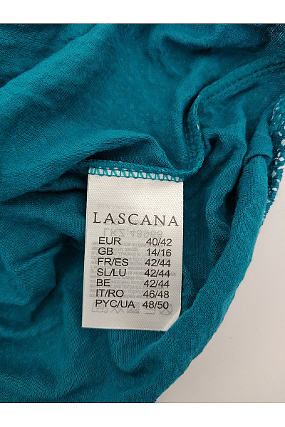Lasca Dámské zelené tričko s krátkým rukávem a geometrickým vzorem Velikost EU 40/42 | Lasca | obrázek 4