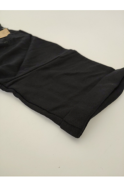 Be wear Černé bavlněné úpletové šaty s kapsami Vel. L/XL | Be wear | obrázek 5
