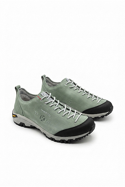 Kimberfeel Dámské Khaki Semišové Outdoorové Polobotky šněrovací Vel. EU 40