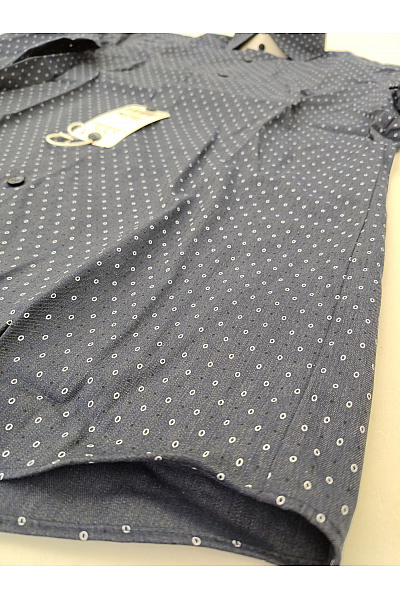 OLYMP Pánská bavlněná košile s dlouhým rukávem slim fit puntíkovaná business | OLYMP | obrázek 5