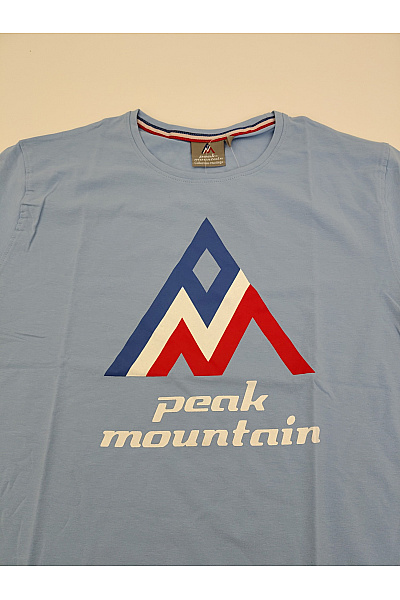 Peak mountain Pánské bavlněné tričko s krátkým rukávem a potiskem Vel. L | peak mountain | obrázek 3