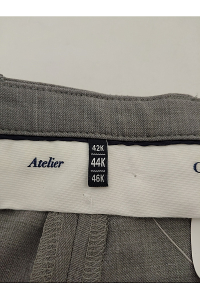 GARDEUR Šedé elegantní společenské kalhoty s puky Velikost 44K | GARDEUR | obrázek 7