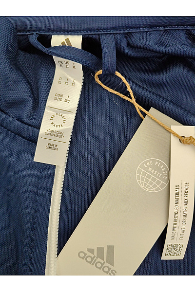 ADIDAS Pánská sportovní mikina na zip modrá | ADIDAS | obrázek 5