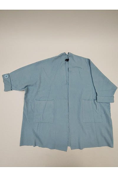 APART Modrý dámský pletený kardigan oversized Velikost L | APART | obrázek 2
