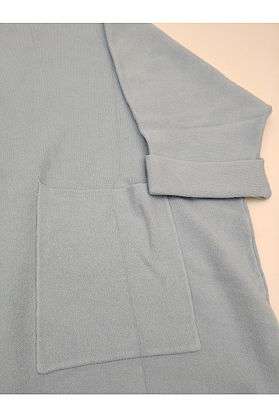 APART Modrý dámský pletený kardigan oversized Velikost L | APART | obrázek 4