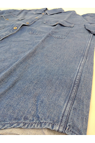 BRAX Dámská modrá lyocellová košile s dlouhým rukávem oversized Vel. EU 38 | BRAX | obrázek 4