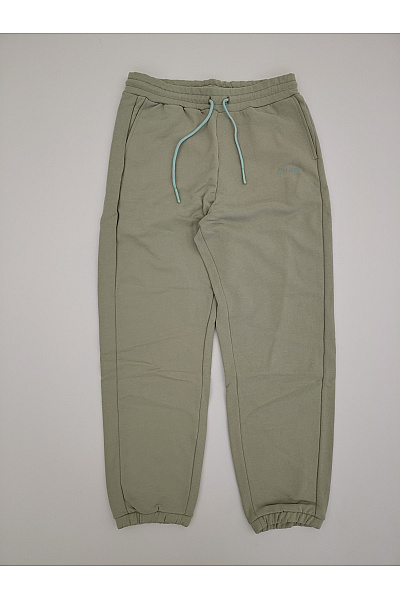 Oui Dámské khaki bavlněné tepláky jogger s pružným pasem Vel. EU 40 | oui | obrázek 2