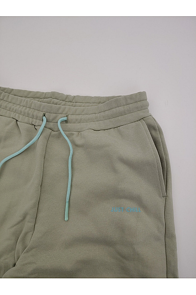 Oui Dámské khaki bavlněné tepláky jogger s pružným pasem Vel. EU 40 | oui | obrázek 4