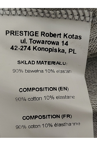 Be wear Šedé bavlněné midi šaty s dlouhým rukávem a kapsami Vel. XL | Be wear | obrázek 5