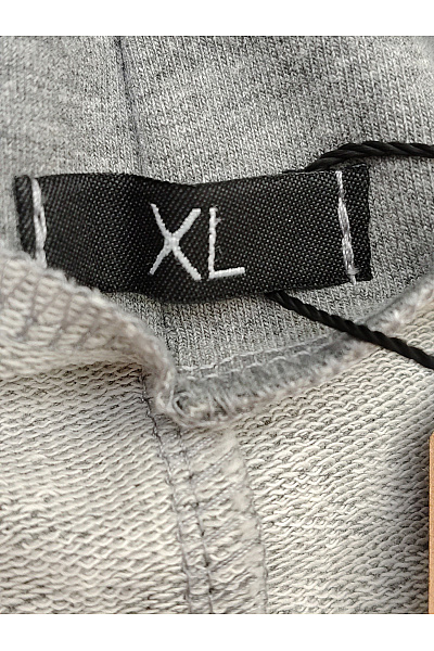 Be wear Šedé bavlněné midi šaty s dlouhým rukávem a kapsami Vel. XL | Be wear | obrázek 7