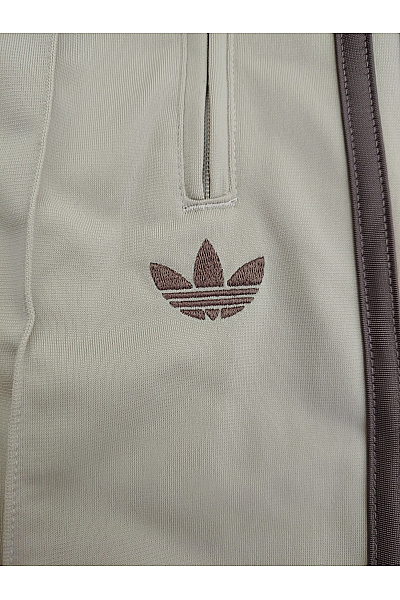 ADIDAS Béžové sportovní tepláky s lampasem a kapsami Velikost DE XS | ADIDAS | obrázek 4