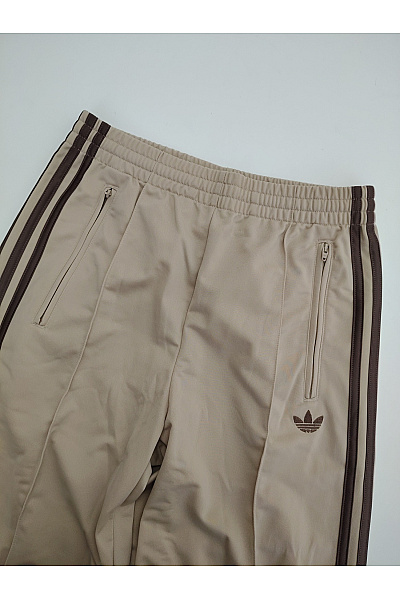 ADIDAS Béžové sportovní tepláky s lampasem a kapsami Velikost DE XS | ADIDAS | obrázek 5
