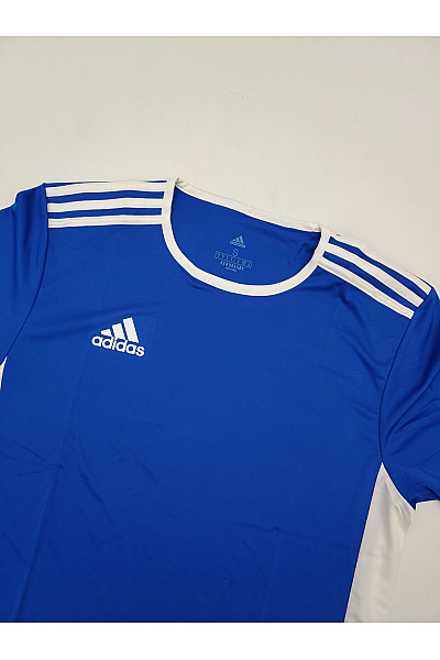ADIDAS Modré sportovní tričko s krátkým rukávem a kulatým výstřihem Velikost US S | ADIDAS | obrázek 5