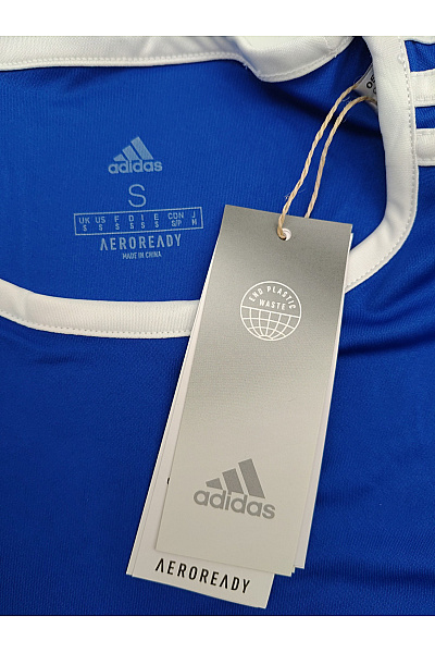 ADIDAS Modré sportovní tričko s krátkým rukávem a kulatým výstřihem Velikost US S | ADIDAS | obrázek 7
