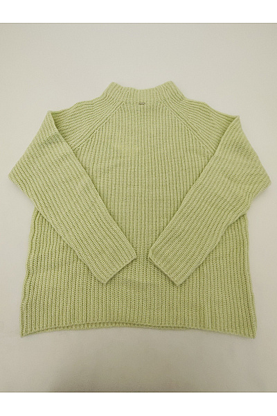 BRAX Dámský khaki pletený pulovr se stojáčkem oversized Velikost EU 42 | BRAX | obrázek 9