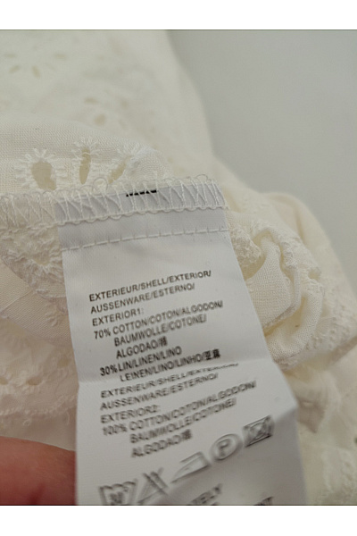 APART Bílé bavlněné maxi šaty s výšivkou boho | APART | obrázek 8