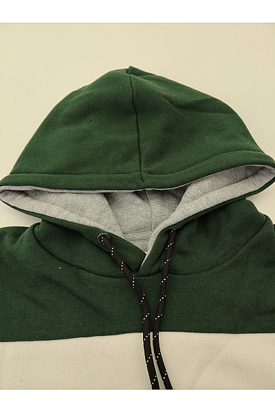 JACK & JONES Pánská tříbarevná mikina s kapucí přes hlavu | JACK & JONES | obrázek 6