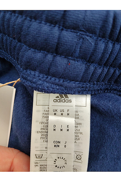 ADIDAS Pánské bavlněné tepláky modré sportovní jogger Vel. US M | ADIDAS | obrázek 7