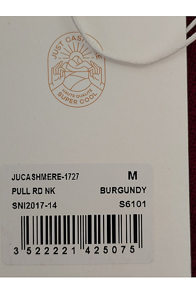 Just Cashmere Dámský kašmírový pulovr basic červený Velikost M | Just Cashmere | obrázek 5