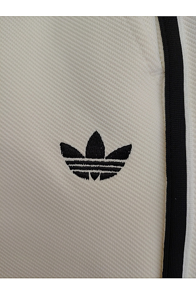 ADIDAS Bílé široké kalhoty s lampasem | ADIDAS | obrázek 4