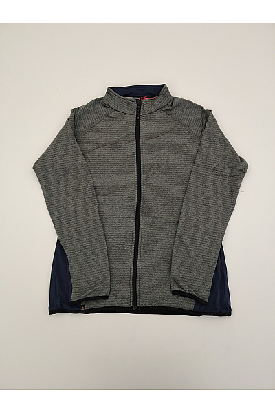 MAUL SPORTS Šedá sportovní mikina na zip se stojáčkem Vel. DE 40 | MAUL SPORTS | obrázek 2