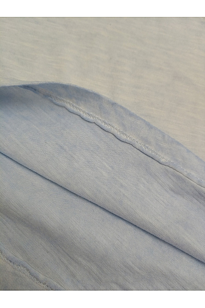LIEBLINGSSTÜCK Dámské modré bavlněné tričko s krátkým rukávem a nápisem Velikost 2XL | LIEBLINGSSTÜCK | obrázek 4