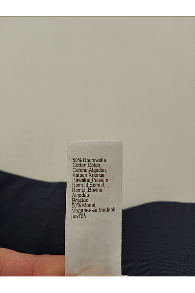 HANRO Černé bavlněné modalové volné kalhoty s kapsami na zavazování Velikost XS | HANRO | obrázek 7
