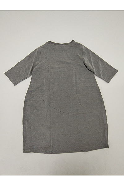 Be wear Šedé bavlněné mikinové šaty s kapsami Vel. XL | Be wear | obrázek 8