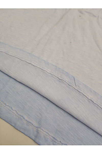 LIEBLINGSSTÜCK Dámské modré bavlněné tričko s krátkým rukávem a nápisem Velikost 2XL | LIEBLINGSSTÜCK | obrázek 8