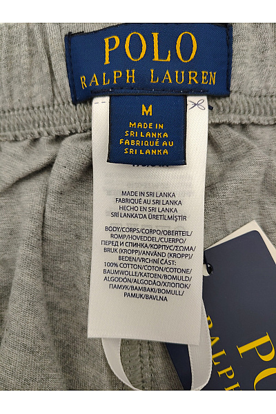 Ralph Lauren Pánské bavlněné pyžamové kalhoty volné šedé Vel. M | Ralph Lauren | obrázek 5