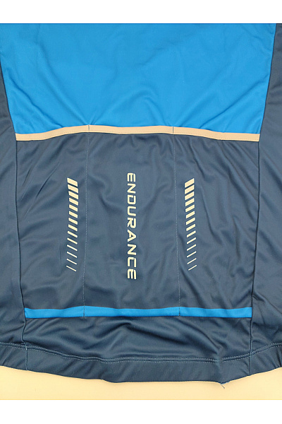 ENDURANCE Modré pánské sportovní cyklistické tričko s dlouhým rukávem a zipem Vel. 2XL | ENDURANCE | obrázek 8