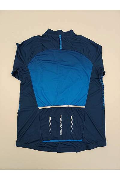 ENDURANCE Modré pánské sportovní cyklistické tričko s dlouhým rukávem a zipem Vel. 2XL | ENDURANCE | obrázek 9