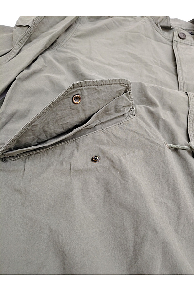 DRYKORN Pánská bavlněná parka khaki vojenská přechodová bunda Velikost M | DRYKORN | obrázek 6