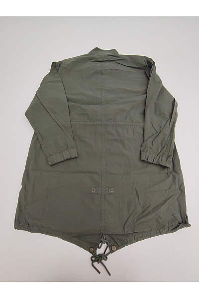 DRYKORN Pánská bavlněná parka khaki vojenská přechodová bunda Velikost M | DRYKORN | obrázek 7
