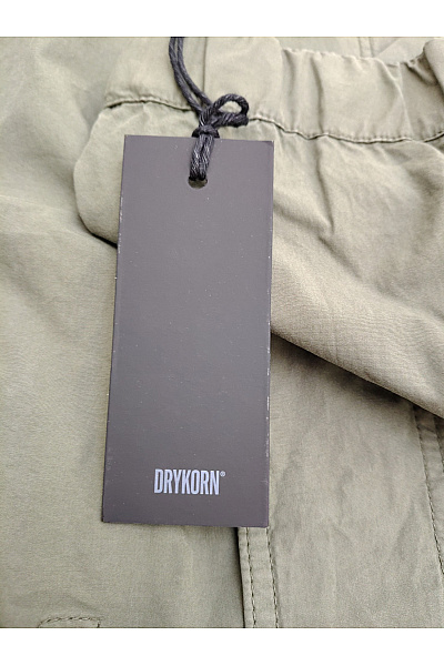 DRYKORN Pánská bavlněná parka khaki vojenská přechodová bunda Velikost M | DRYKORN | obrázek 9