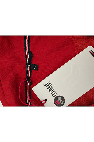 MAUL SPORTS Červená sportovní funkční mikina na zip Velikost 40 | MAUL SPORTS | obrázek 4